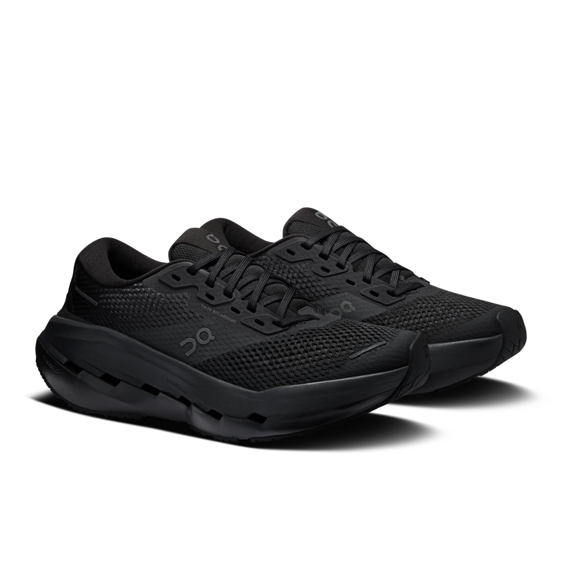 ON Running Cloudrunner 3 Max Women's Supportive Running Shoes - Black Black-1