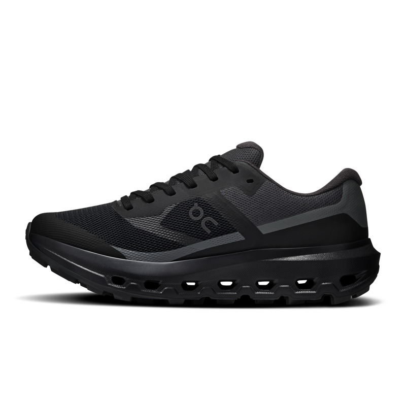ON Running Cloudvista 3 Waterproof Women's Trail Running Shoes - Black Black-4