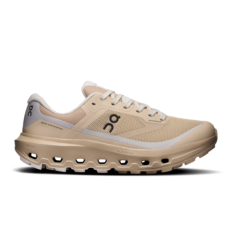 On Runnning Cloudvista 3 Waterproof Women's trail Running Shoes - Sand Ice-4