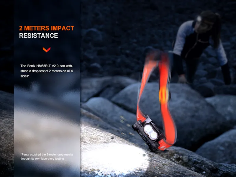 Fenix HM65R-T V2.0 Running Headtorch Nebula-5