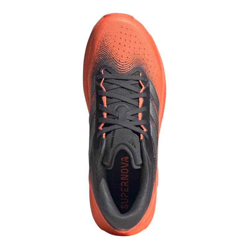 Adidas Supernova Rise 3 Men's Running Shoes - Aurora Onix Silver Met. Lucid Orange-3