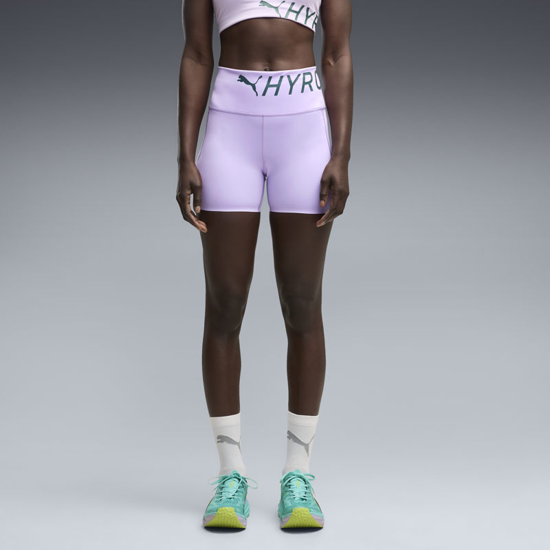 Puma X Hyrox Women's PWRMODE 4 Inch Shorts - Light Lavender-2