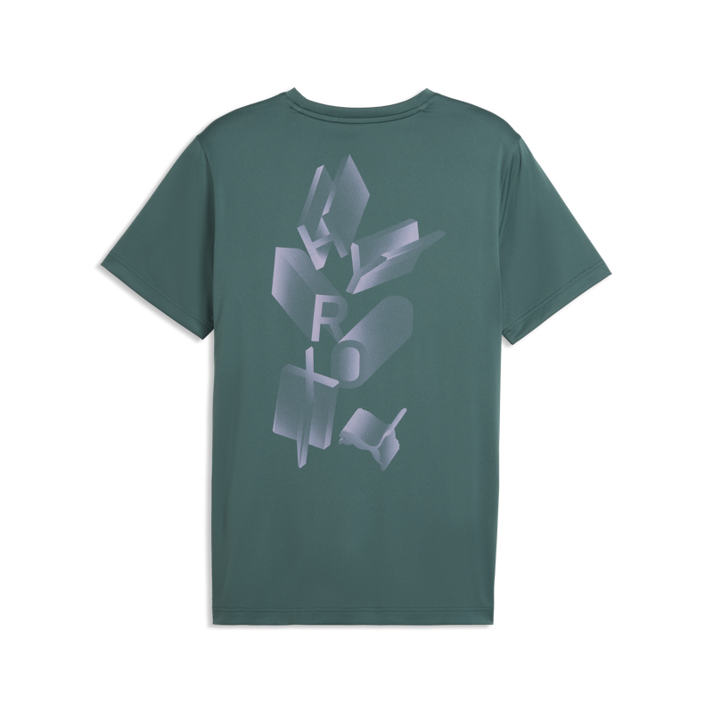 Puma X Hyrox Men's Poly Graphic Tee - Herb Garden-1