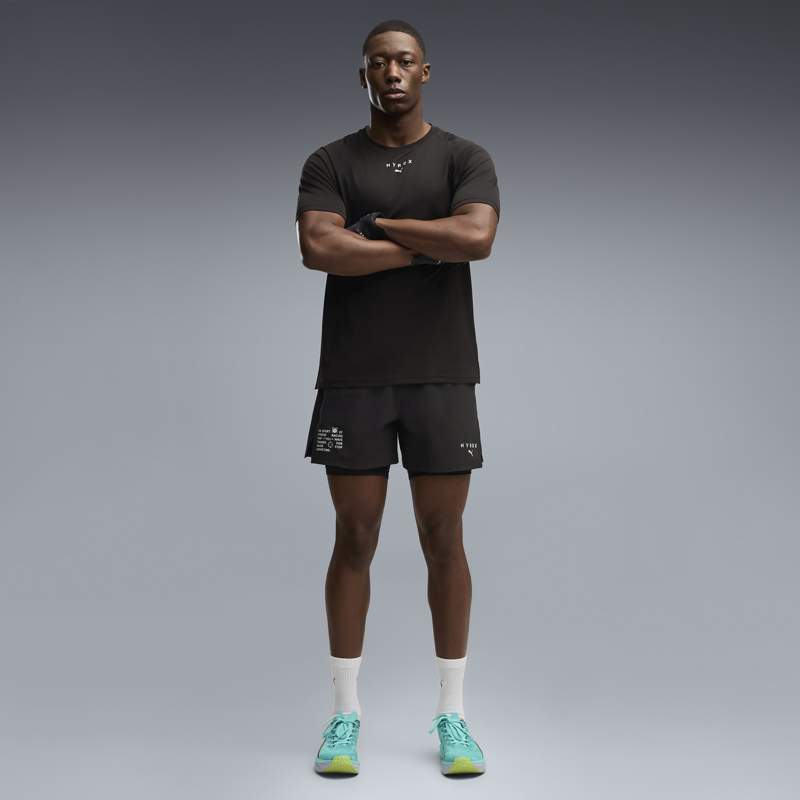 Puma X Hyrox Mne's PWRMODE Tee - Puma Black-4