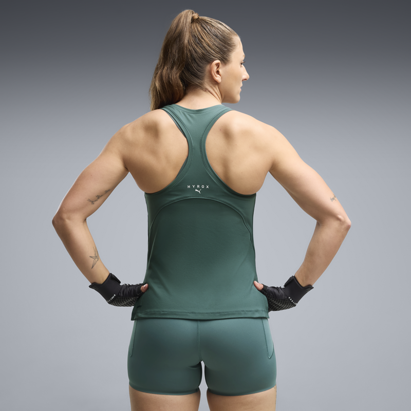 Puma X Hyrox Women's Cloudspun Racerback Tank - Herb Garden-3