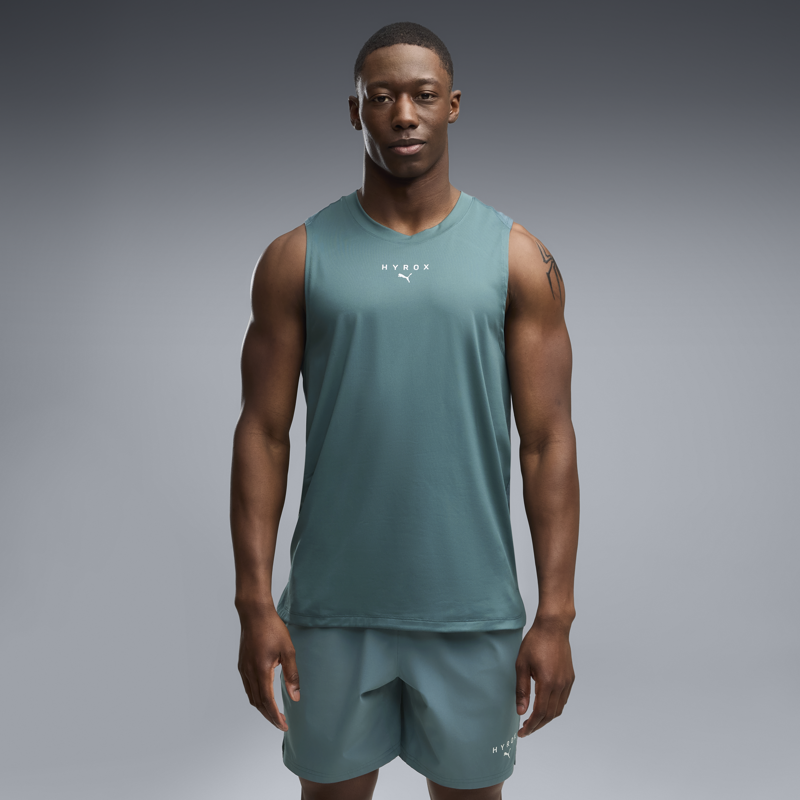 Puma X Hyrox Men's Cloudspun Tank - Herb Garden-2
