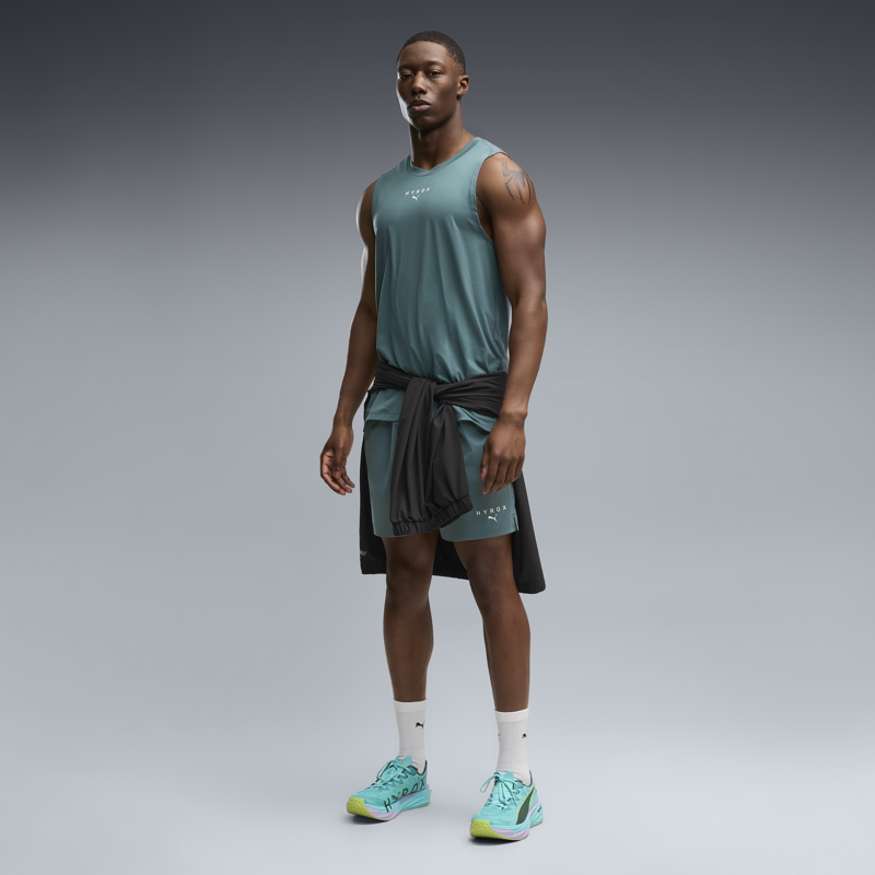 Puma X Hyrox Men's Cloudspun Tank - Herb Garden-4