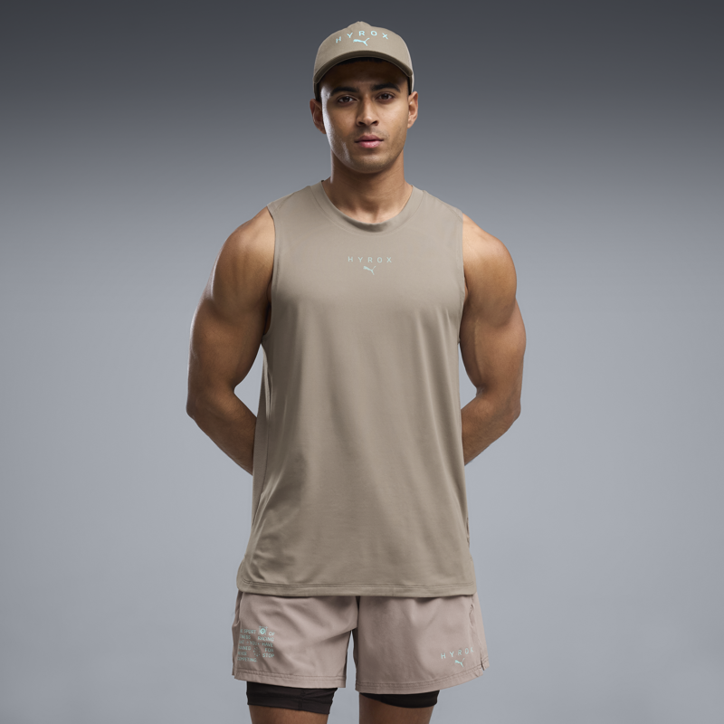 Puma X Hyrox Men's  Cloudspun Tank - Mouse Gray-2