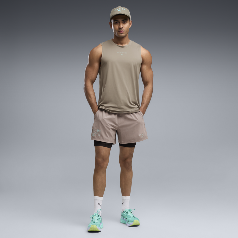 Puma X Hyrox Men's  Cloudspun Tank - Mouse Gray-4