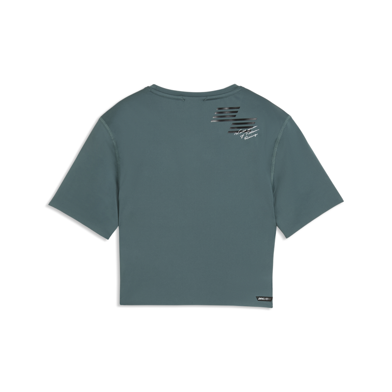 Puma X Hyrox Women's PWRMODE Crop Tee - Herb Garden-1
