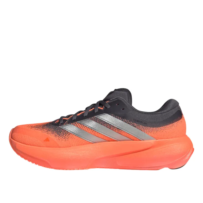 Adidas Supernova Rise 3 Men's Running Shoes - Aurora Onix Silver Met. Lucid Orange-2