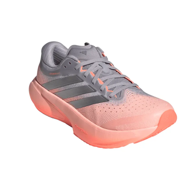 Adidas Supernova Rise 3 Women's Running Shoes - Clear Orange Silver Met. Glory Grey-1