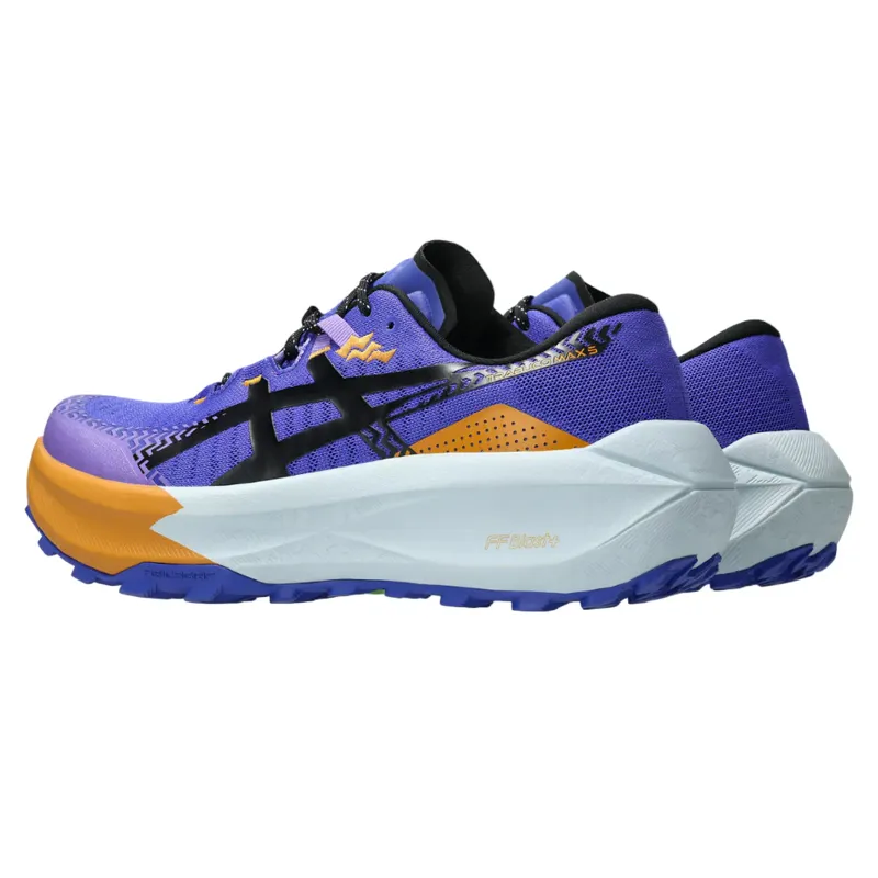 Asics Trabuco Max 5 Men's Trail Running Shoes - Cobalt Burst Black-4
