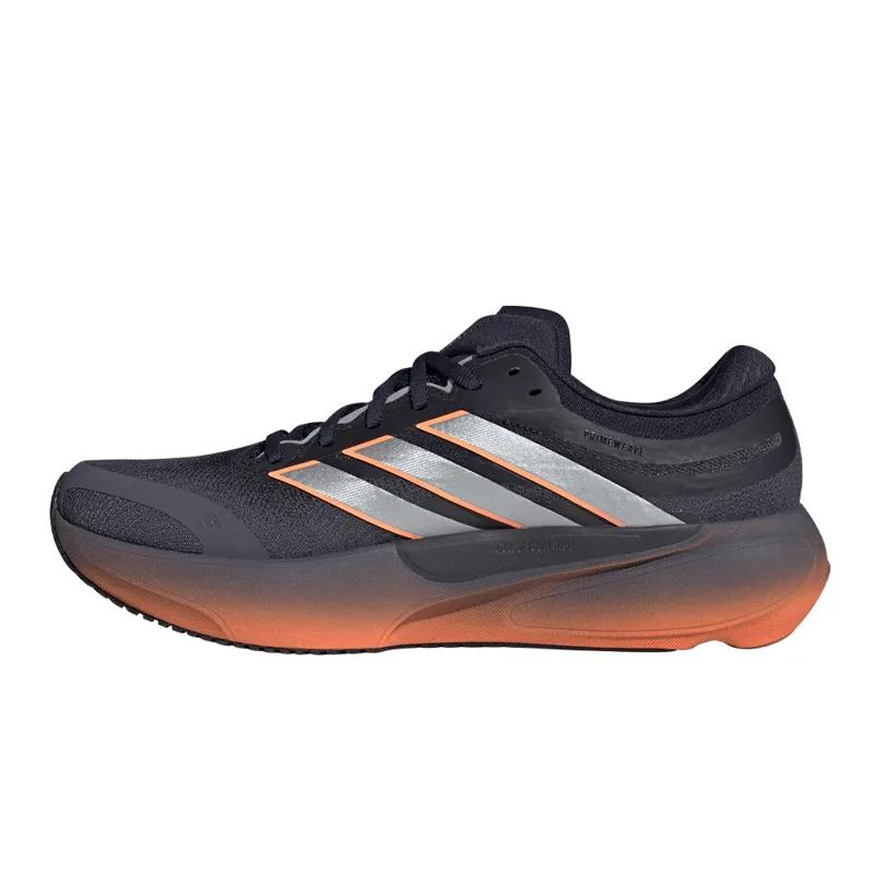 Adidas Supernova Solution 3 Men's Supportive Running Shoes - Aurora Onix Silver Met. Lucid Orange-2