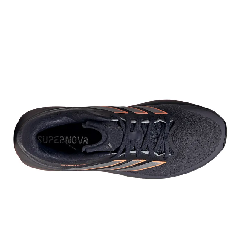 Adidas Supernova Solution 3 Men's Supportive Running Shoes - Aurora Onix Silver Met. Lucid Orange-4