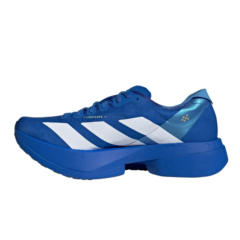 Adidas Adizero Adios Pro 4 Men's Race Day Shoes - Blue Ftwr White Lime Burst-2