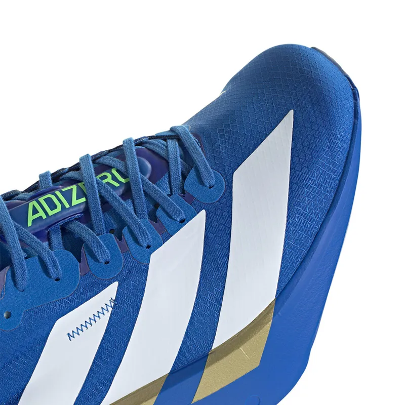 Adidas Adizero Adios Pro 4 Men's Race Day Shoes - Blue Ftwr White Lime Burst-6