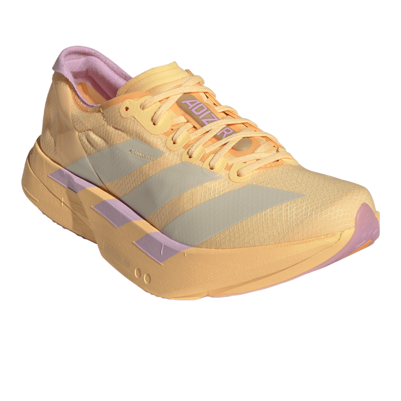 Adidas Adizero Adios Pro 4 Women's Race Day Shoes - Ice Tangerine Ice Gold Lilac-1