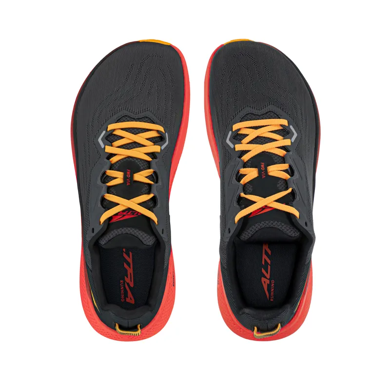 Altra FWD VIA Men's Neutral Running Shoe Black Orange-7