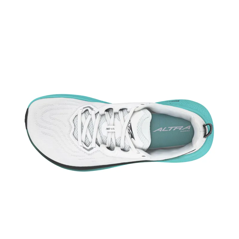 Altra FWD VIA Women's Neutral Running Shoe White Green-6