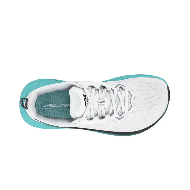 Altra FWD VIA Women's Neutral Running Shoe White Green-2