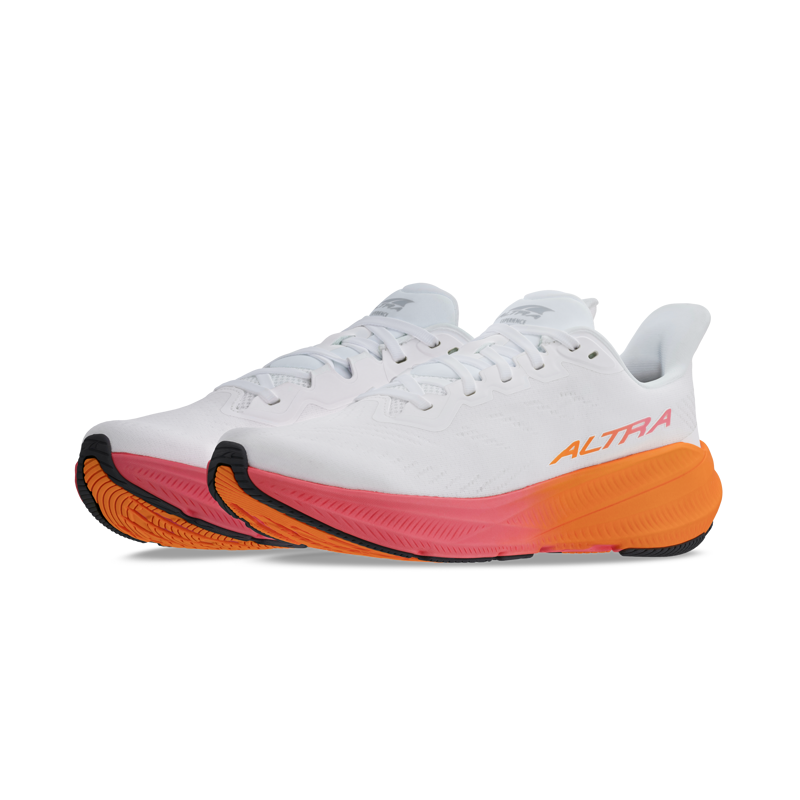 Altra Experience Flow 2 Women's Neutral Running Shoe White Orange-1
