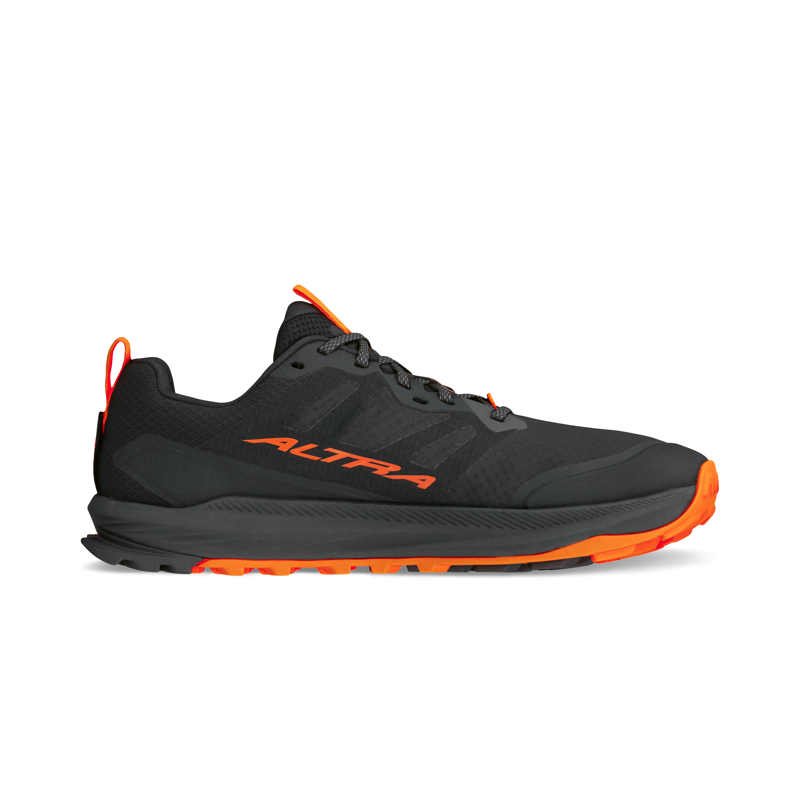 Altra Lone Peak 9+ Men's Trail Running Shoe Black Orange-3