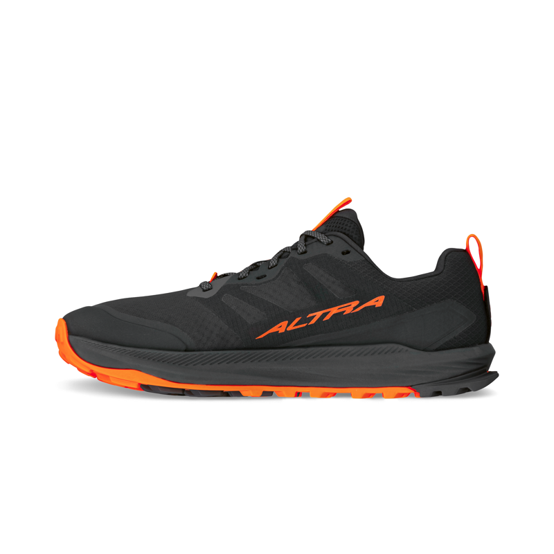 Altra Lone Peak 9+ Men's Trail Running Shoe Black Orange-2