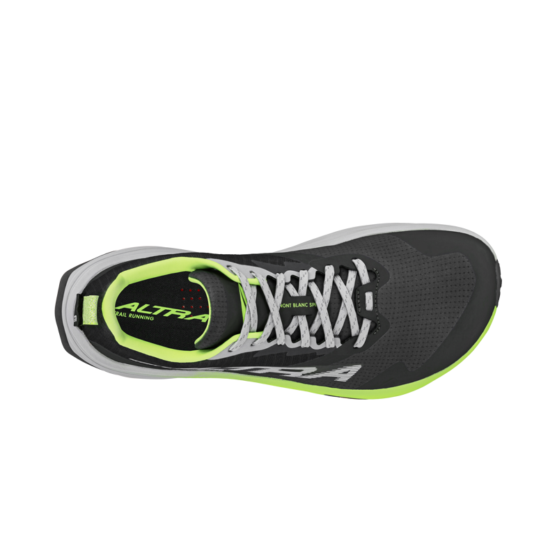 Altra Mont Blanc Speed Men's Trail Running Shoe Black Lime-8