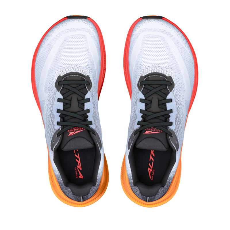 Altra Experience Flow 3 Men's Running Shoes - White Black Orange Pop-3