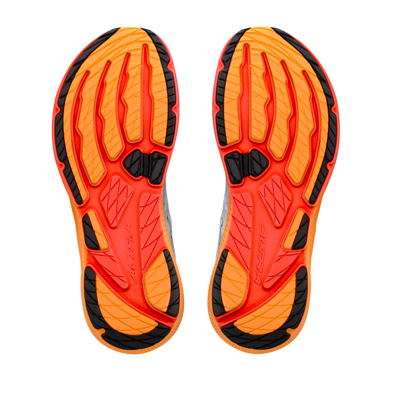 Altra Experience Flow 3 Men's Running Shoes - White Black Orange Pop-4