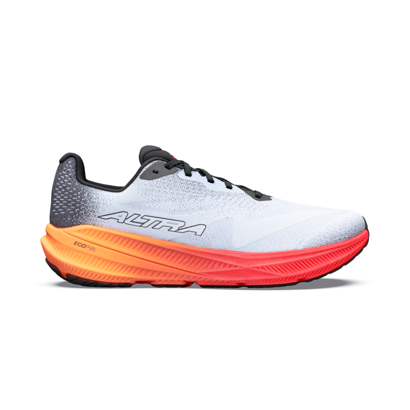 Altra Experience Flow 3 Men's Running Shoes - White Black Orange Pop