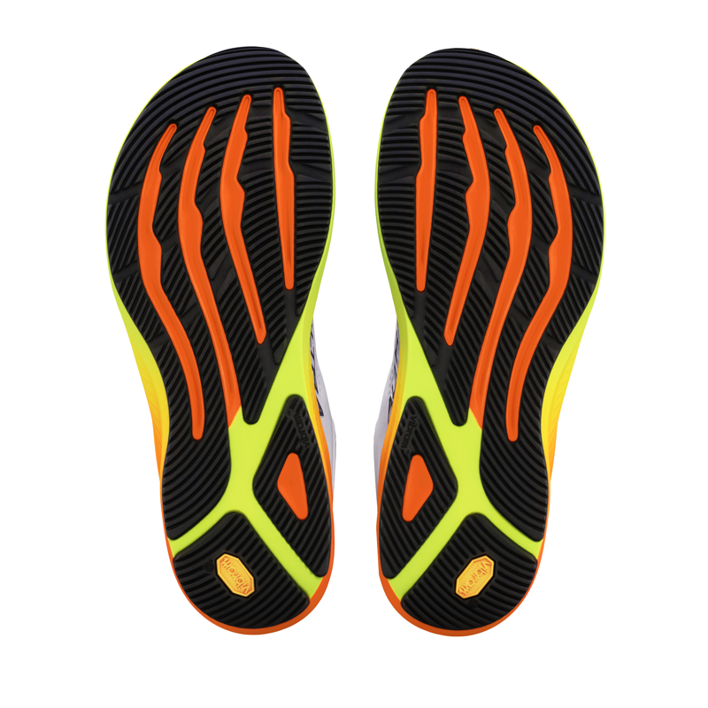 Altra Torin 9 Men's Running Shoes -White Black Safety Yellow-5