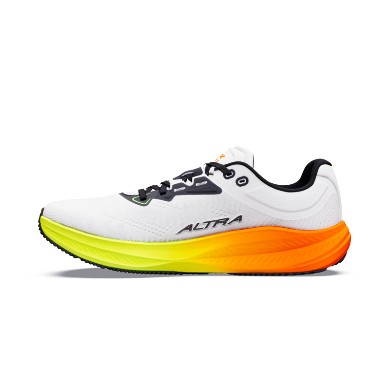 Altra Torin 9 Men's Running Shoes -White Black Safety Yellow-1