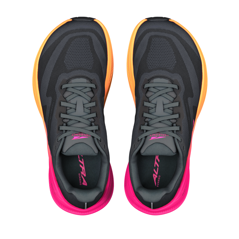 Altra Experience Flow 3 Women's Running Shoes - Black Black Pink Glow-3