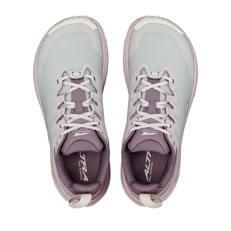 Altra Experience WILD 3+ Women's Trail Running Shoes - Flint Gray Pearl Bark-3
