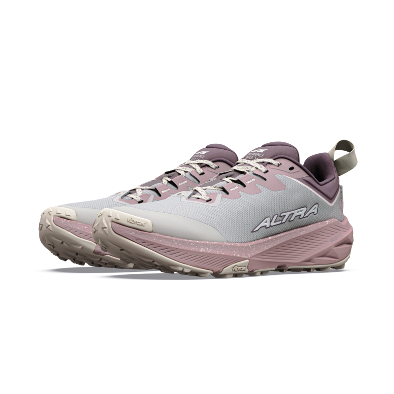 Altra Experience WILD 3+ Women's Trail Running Shoes - Flint Gray Pearl Bark-2