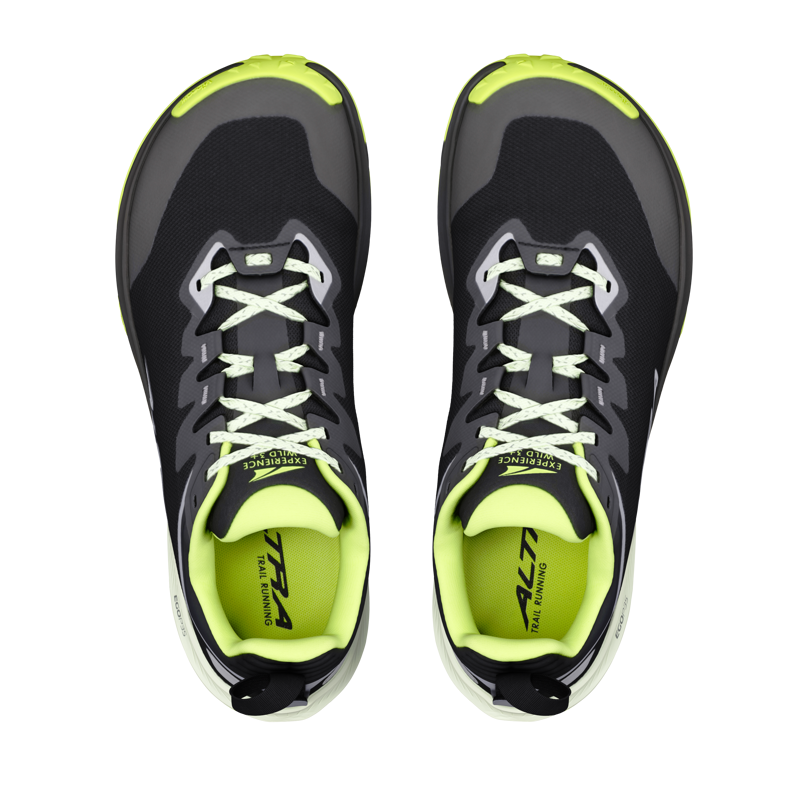 Altra Experience WILD 3+ Men's Trail Running Shoes - Black Silver Acid Lime-3