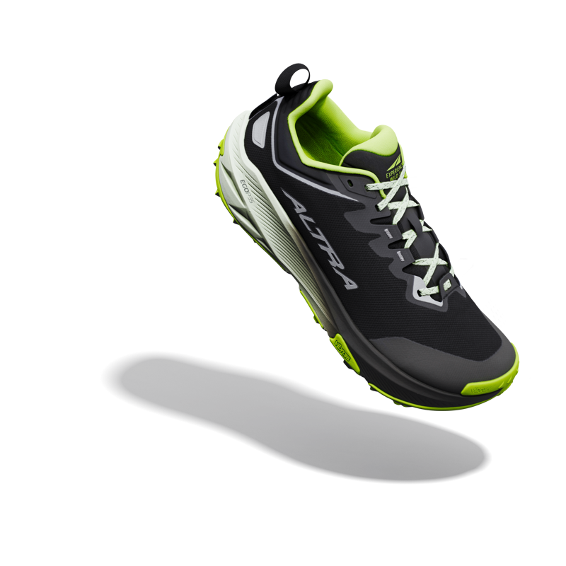 Altra Experience WILD 3+ Men's Trail Running Shoes - Black Silver Acid Lime-5