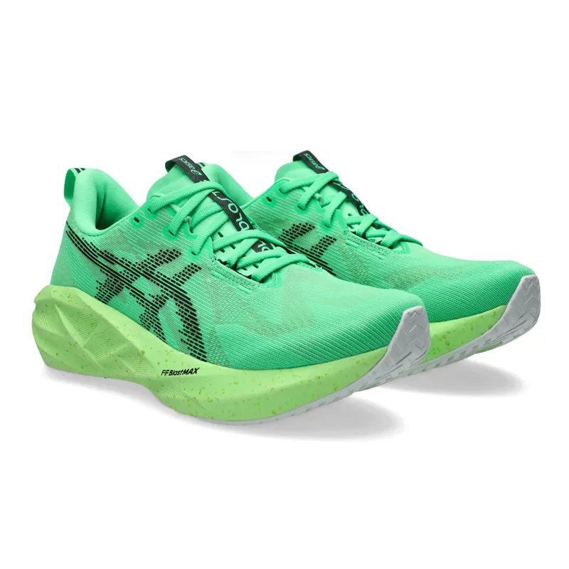 Asics Novablast 5 Men's Running Shoes - Vital Green Black-1