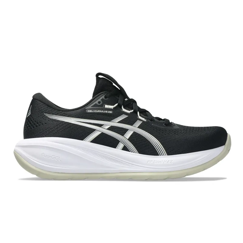 ASICS Gel-Cumulus 28 Women's Running Shoes - Black White