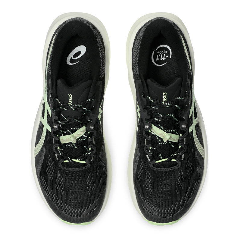 ASICS Trabuco 14 Men's Trail Running Shoes - Black Illuminate Yellow-3