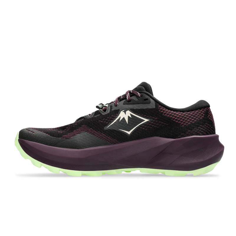 ASICS Trabuco 14 Women's Trail Running Shoes - Black Dark Aubergine-1
