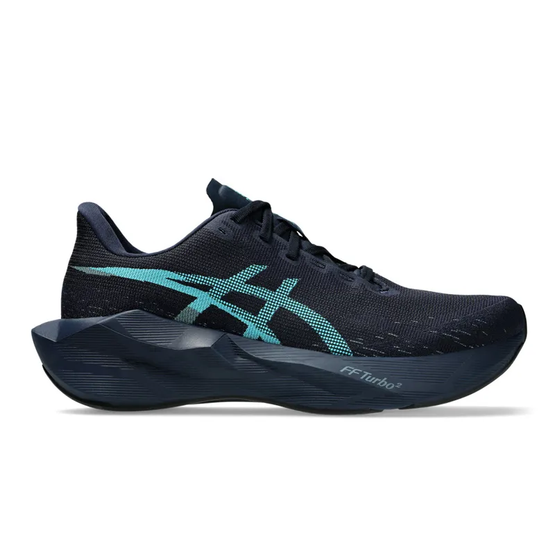 ASICS Novablast 6 Men's Running Shoes - Midnight Energy Aqua 