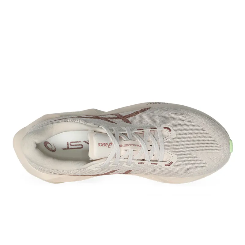 ASICS Novablast 6 Women's Running Shoes - Rose Dust Illuminate Yellow-3