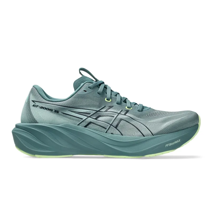 ASICS GT-2000 15  Men's Supportive Running Shoes - Foggy Teal Illuminate Yellow