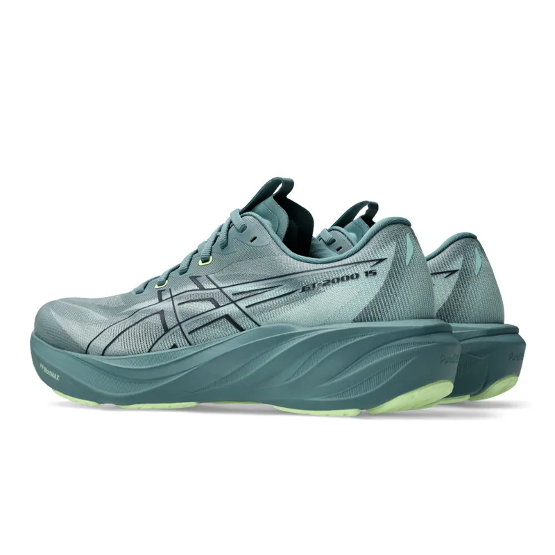 ASICS GT-2000 15  Men's Supportive Running Shoes - Foggy Teal Illuminate Yellow-3
