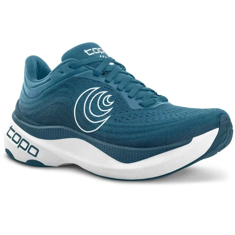 Topo Aura Men's Support Running Shoes - Blue White-1