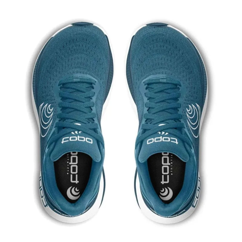 Topo Aura Men's Support Running Shoes - Blue White-2