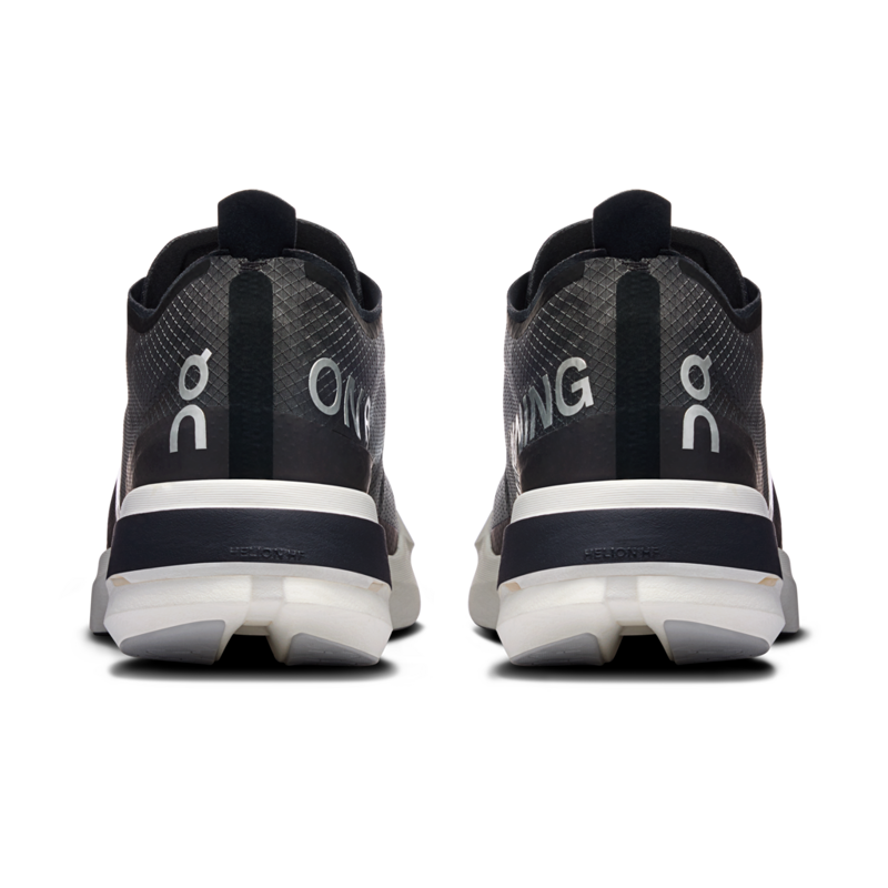 ON Cloudboom Strike Men's Racing Shoes - Black White-4